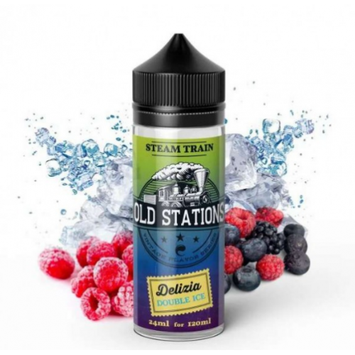 Steam Train Old Stations Delizia Double Ice 24ml/120ml